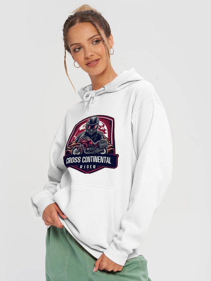 Cozy Comfort Unisex Hoodie | Ai Design cross continental product image (1)