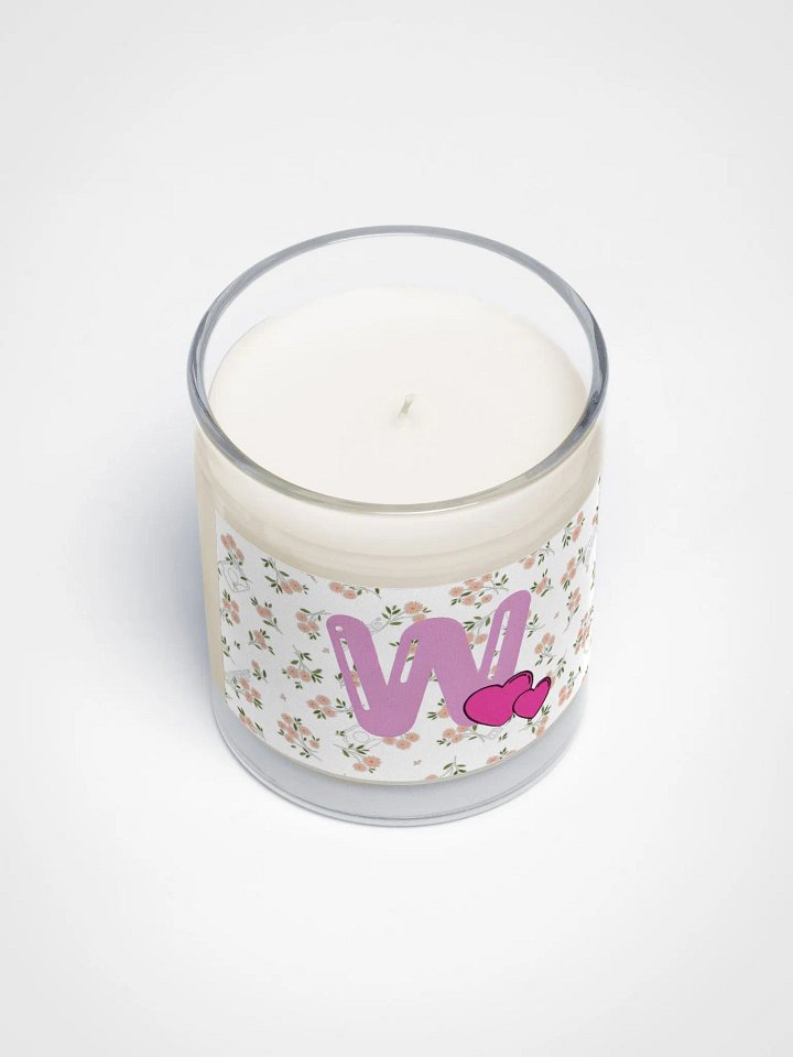 W candle without name flower product image (1)