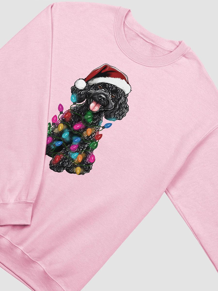 Funny Toy Poodle(Black) Christmas Sweatshirt product image (14)