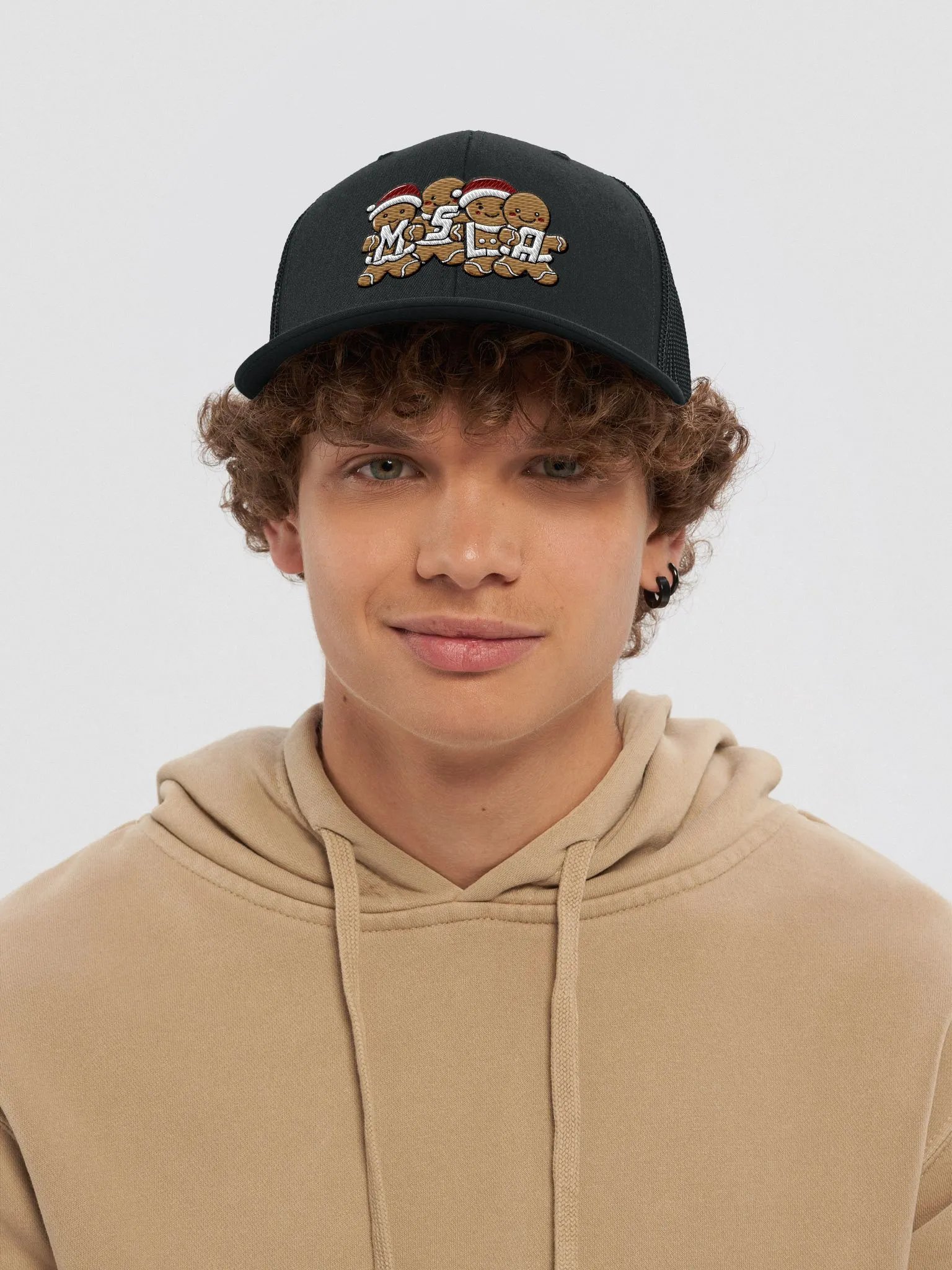 MSLA Gingerbread Trucker Hat product image (5)