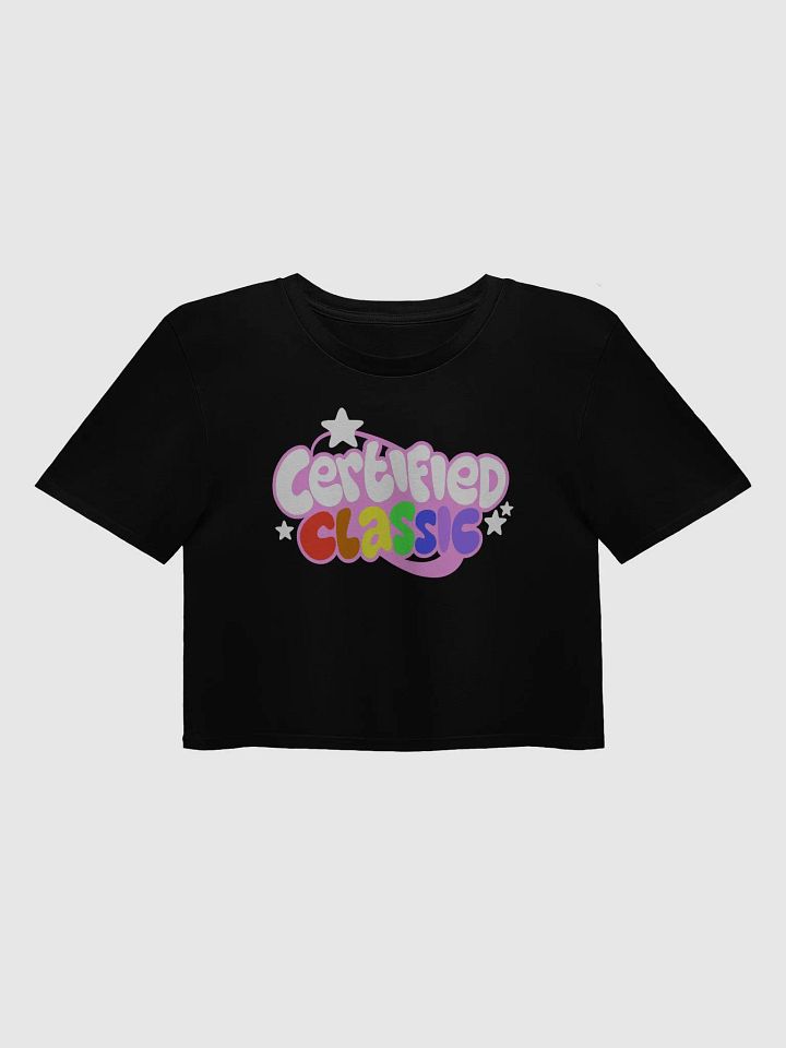 CERTIFIED CLASSIC CROP TOP (PRIDE EDITION DARK) product image (1)