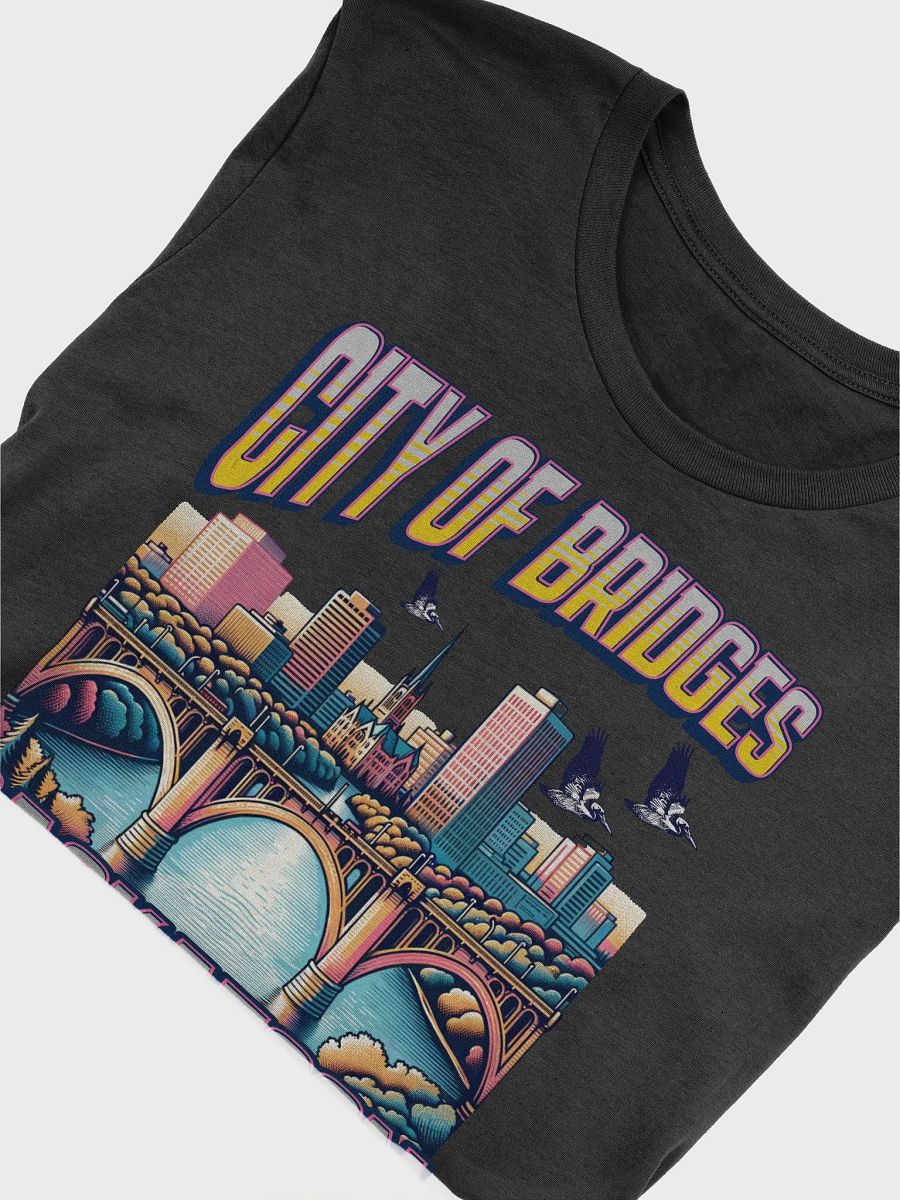 City of Bridges Saskatoon Pelican T-Shirt product image (3)