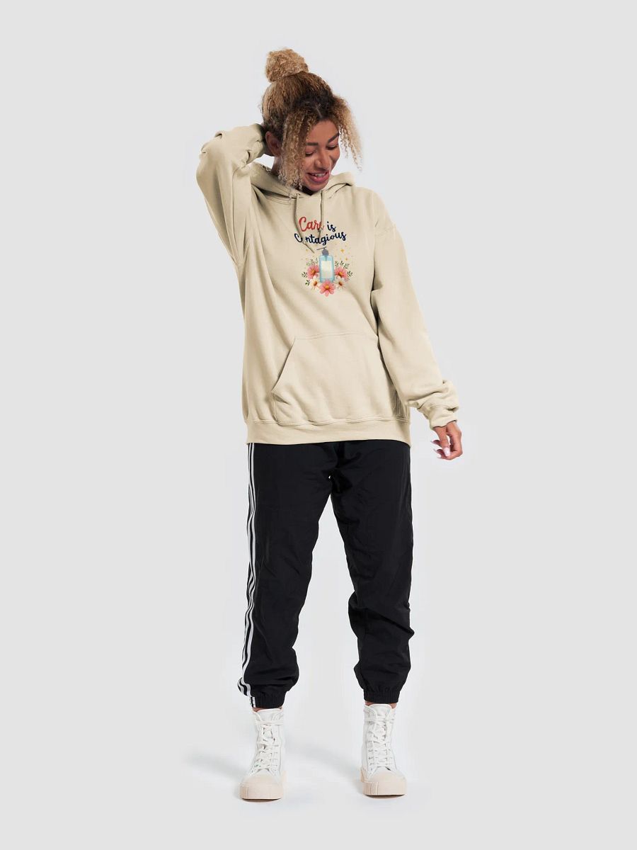 Care is Contagious Floral Hoodie product image (28)