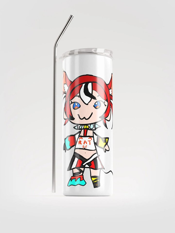Furnishings: Funky TOP! #11 Hakos Baelz Tumbler w/ Straw product image (1)