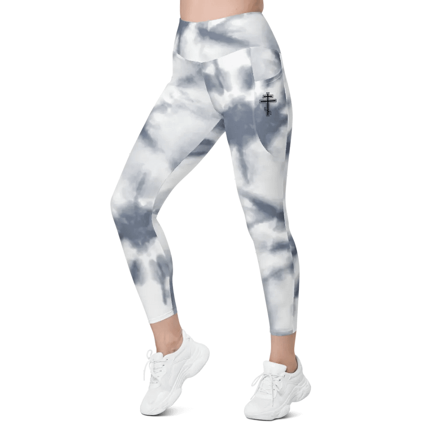 Night Sky Burst Serenity Leggings product image (5)