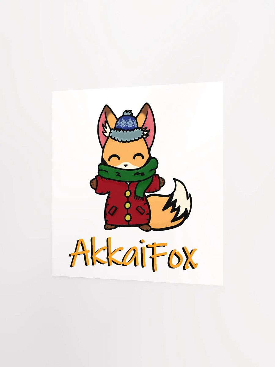 Fox Winter Poster product image (2)