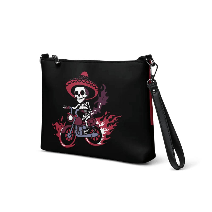 Bone to be Wild Flip-Sided Faux Leather Crossbody Bag product image (5)