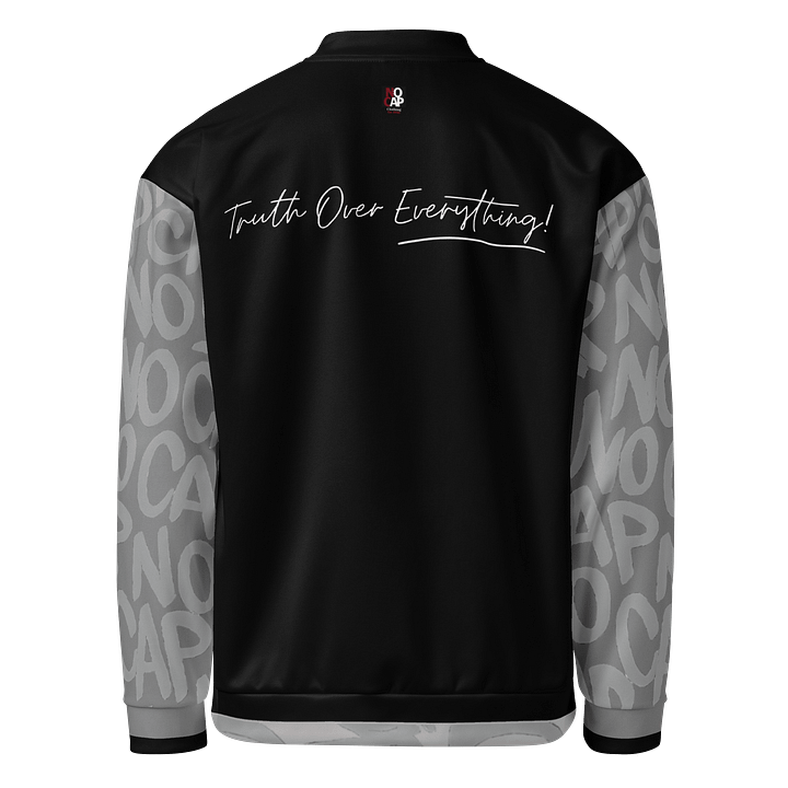 No Cap | Monochrome Flex Signature Bomber | Black Tag Edition product image (2)