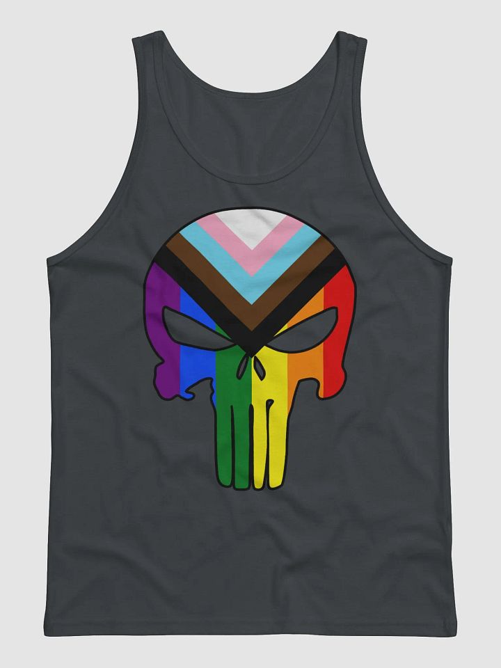 Thin Rainbow Line - Punisher Jersey Tank product image (5)