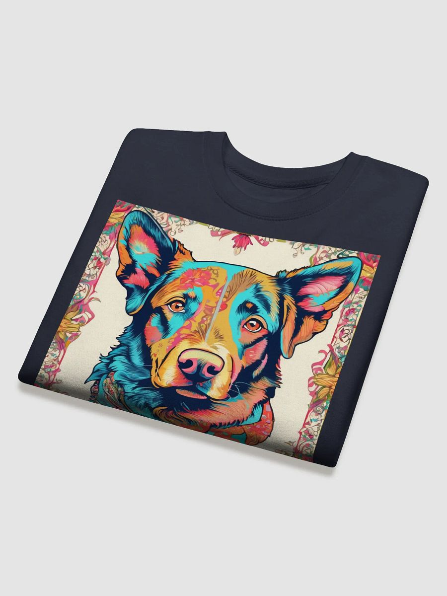 Vibrant Dog Portrait Sweatshirt product image (35)