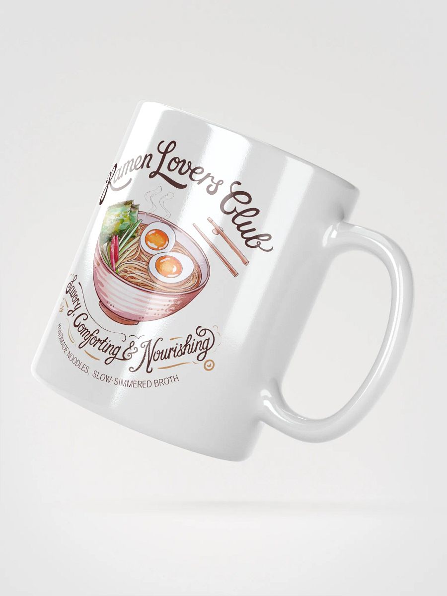 Ramen Lovers Club White Glossy Mug product image (4)