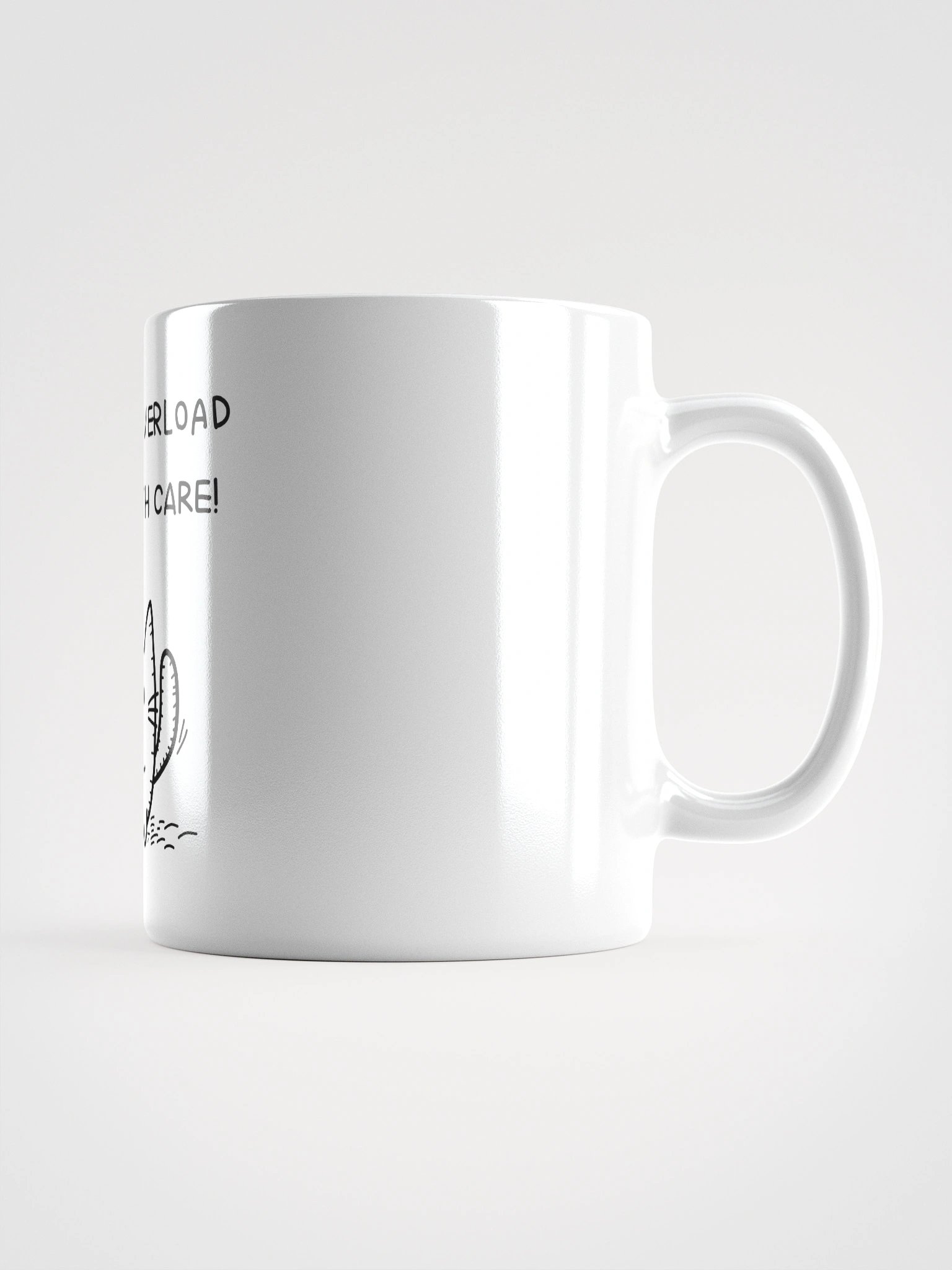 Cuteness Overload White Glossy Mug product image (6)