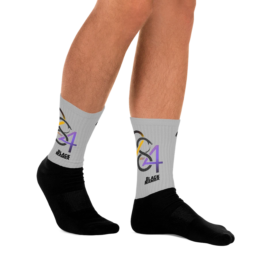 King Kobe | Grey/Black socks product image (11)