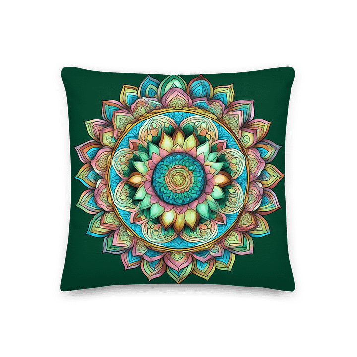 Autumn Bloom Mandala - Pillow product image (1)