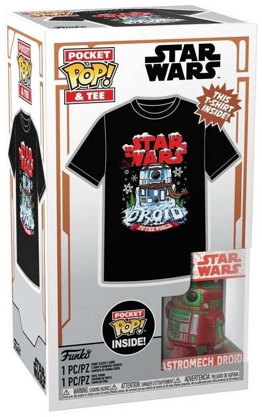 Set Funko POP! Collector's Box: Movies - Star Wars (Holiday R2-D2) (Metallic), S product image (6)
