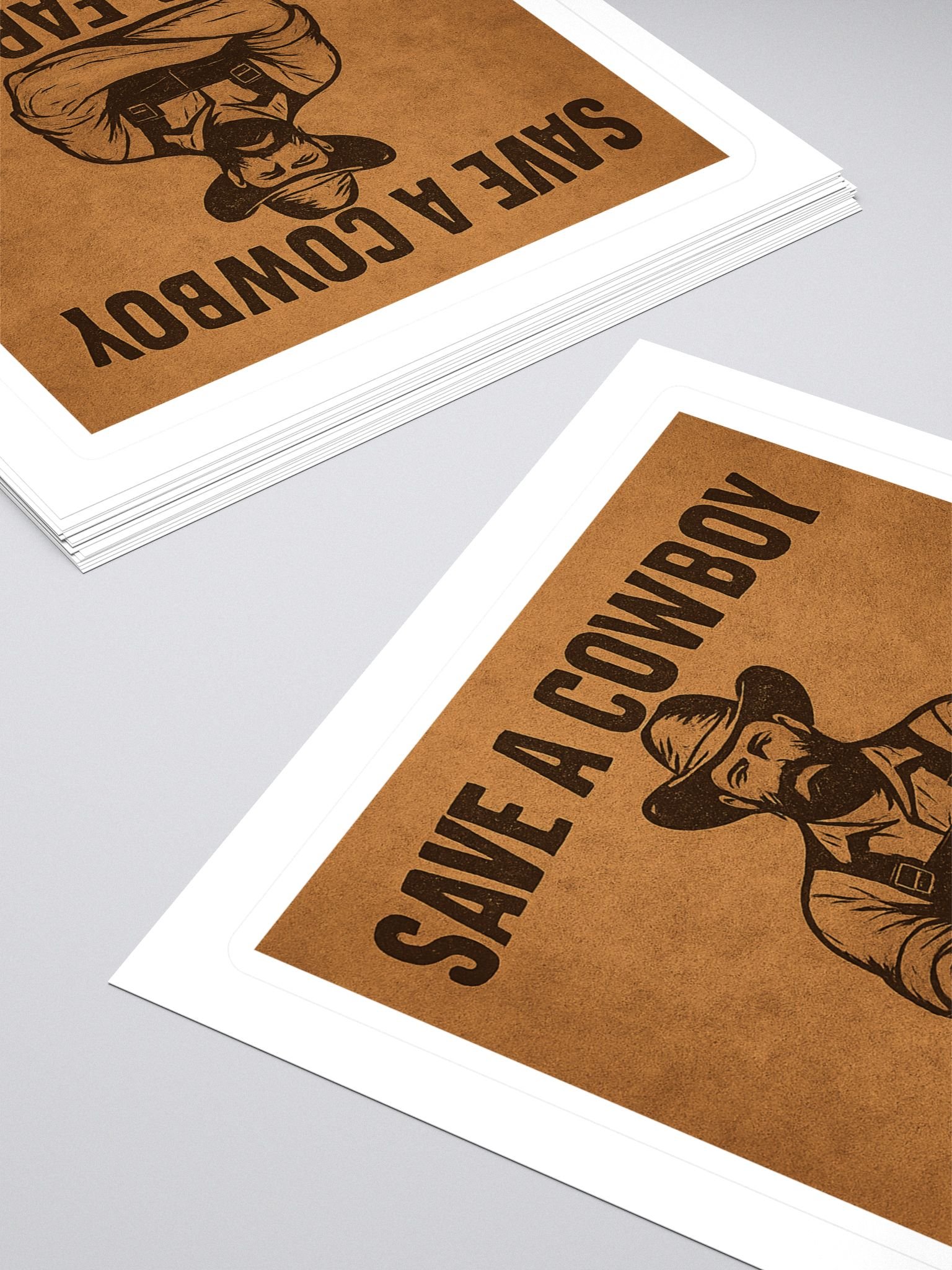 Save a Cowboy Kiss Cut Stickers product image (4)