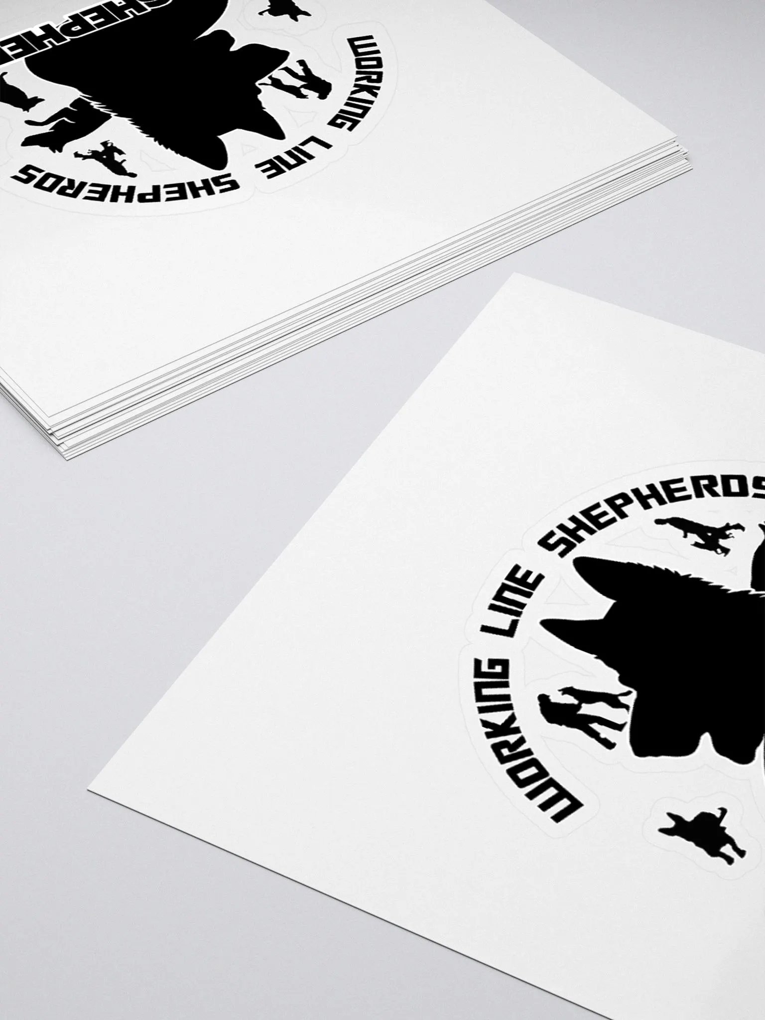 German Shepherd Kiss Cut Sticker Set product image (11)