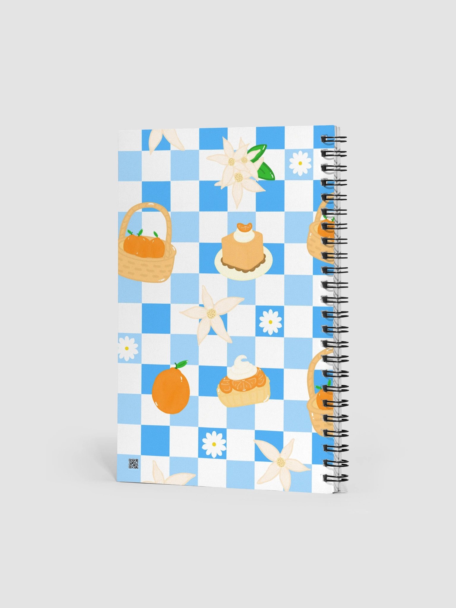 Oranges and Sweets Pattern Spiral Journal product image (3)