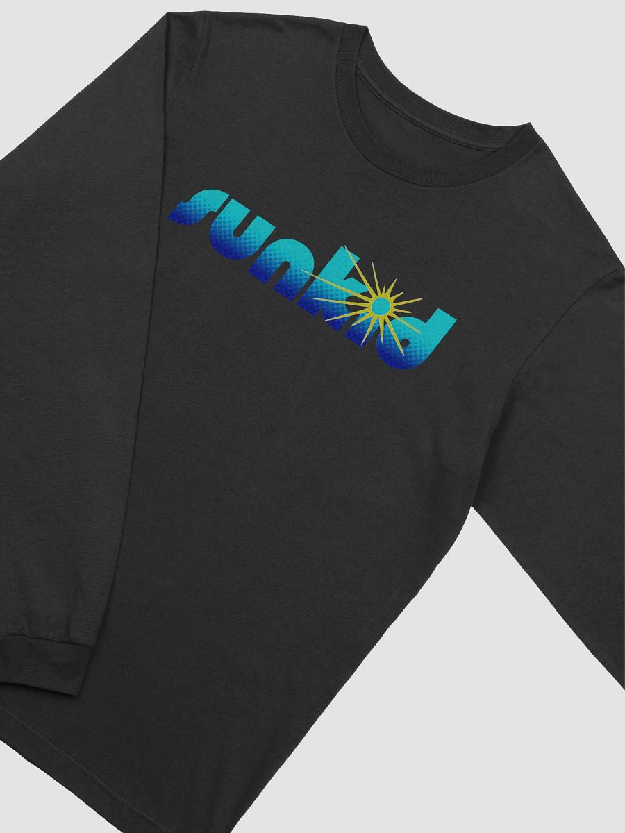 Blue sunkid logo long sleeve shirt product image (3)