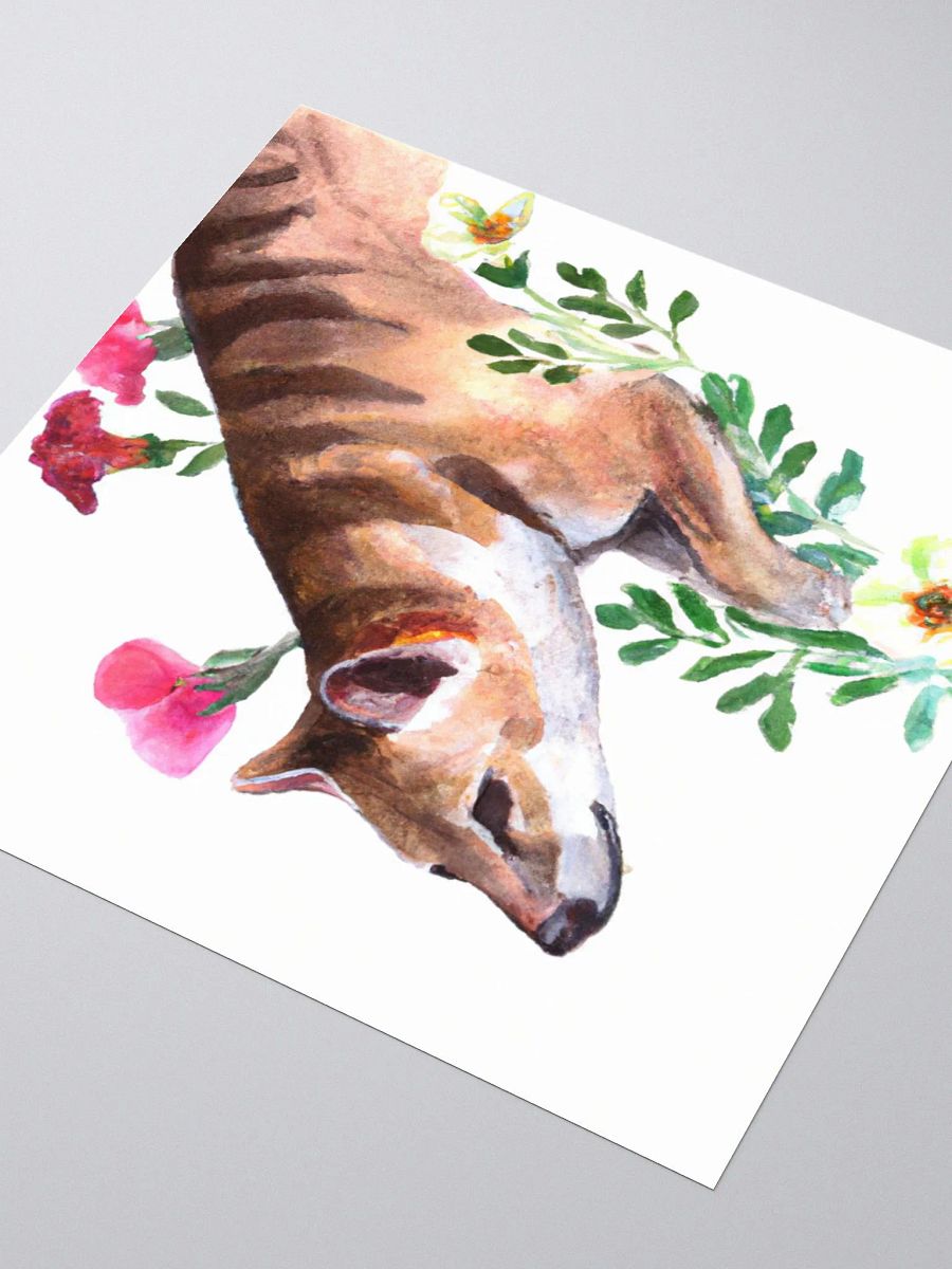 Thylacine Watercolor sticker product image (3)