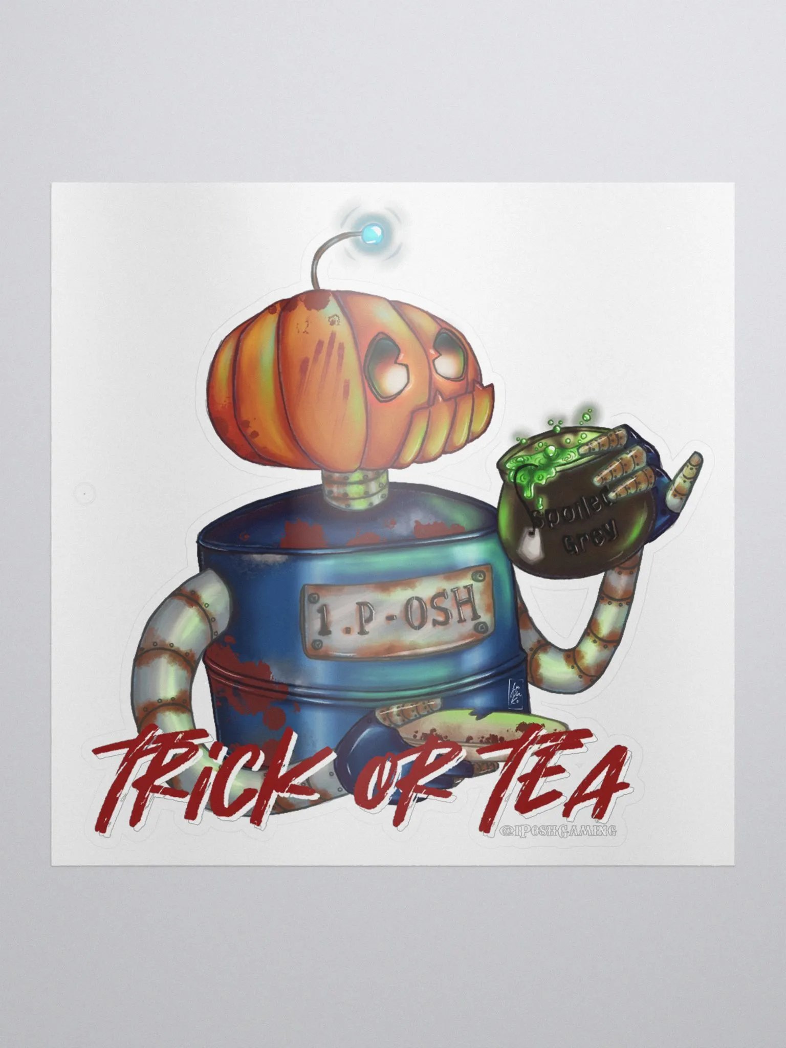 Trick Or Tea Sticker product image (3)