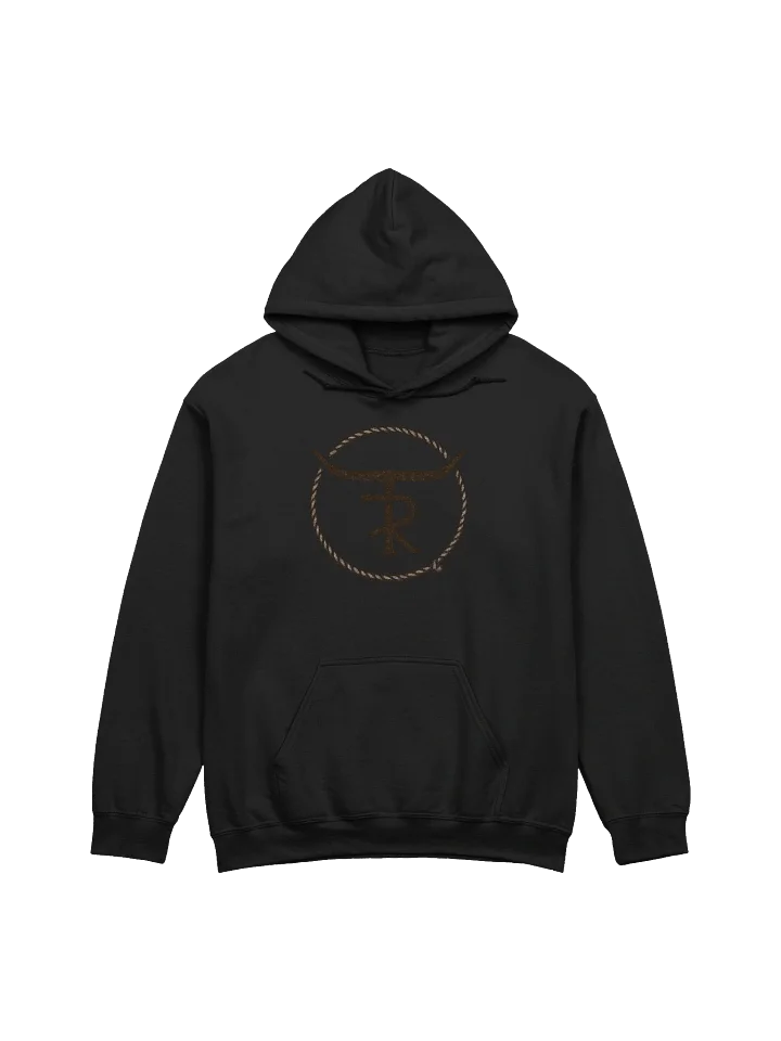 Rustic "TR" Branding Iron Logo Hoodie product image (1)