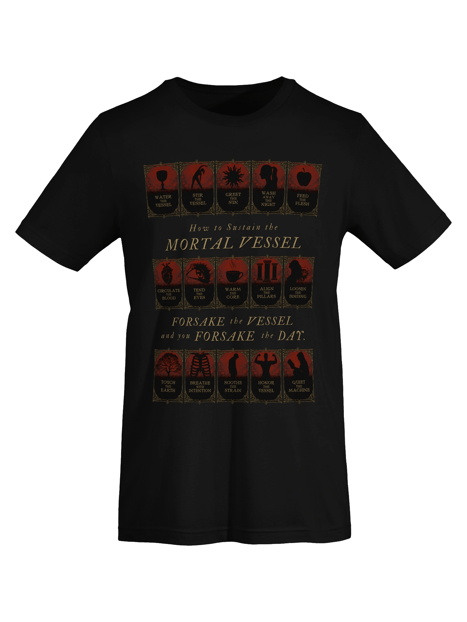 How to Sustain the Mortal Vessel Daily Quest T-shirt product image (7)