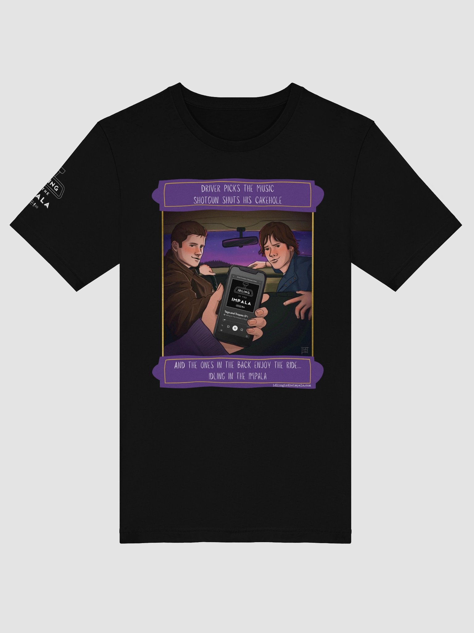 Backseat Tee - Tags & Tropes product image (5)