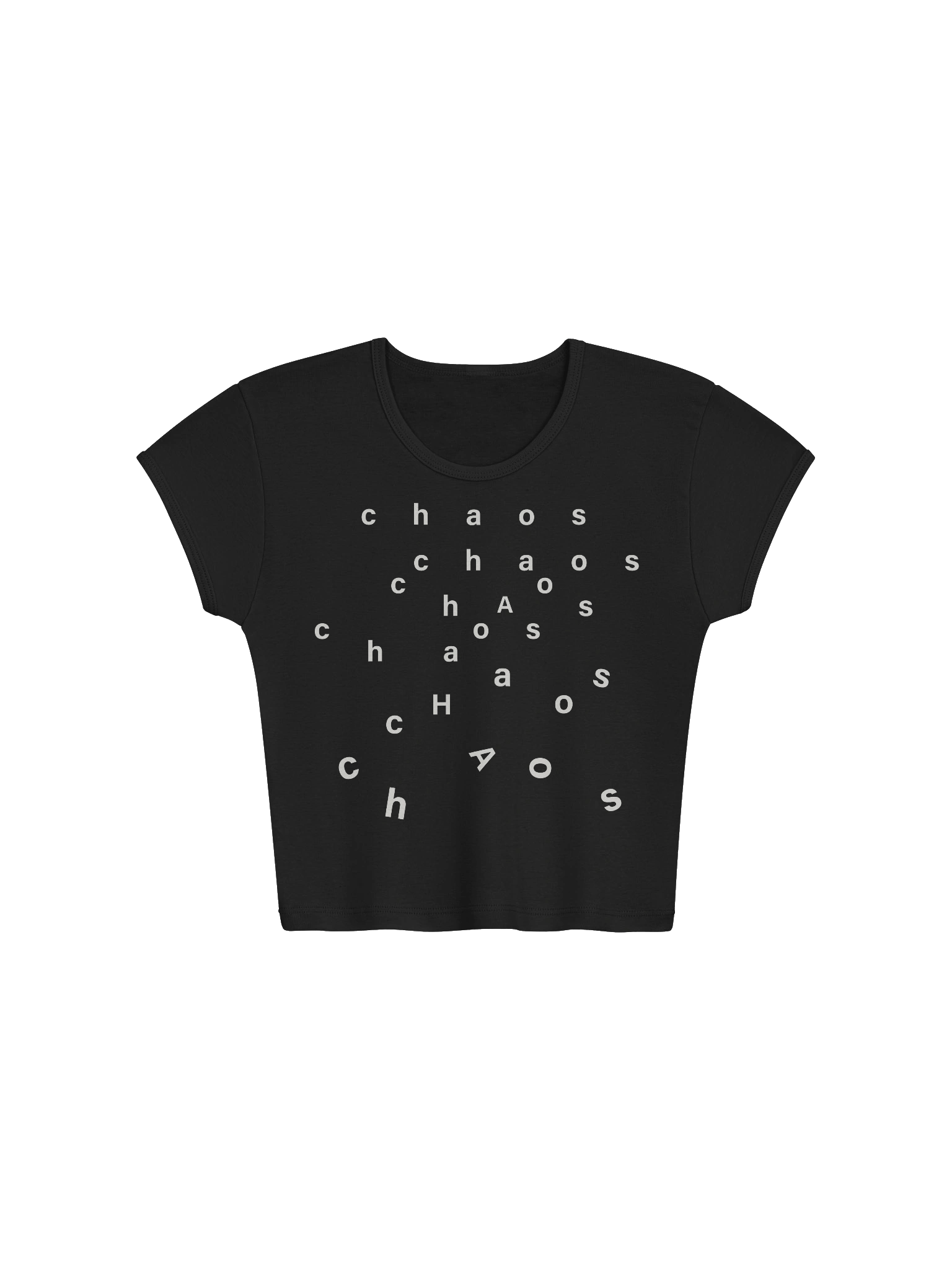 Chaos Tee (premium cropped) product image (1)
