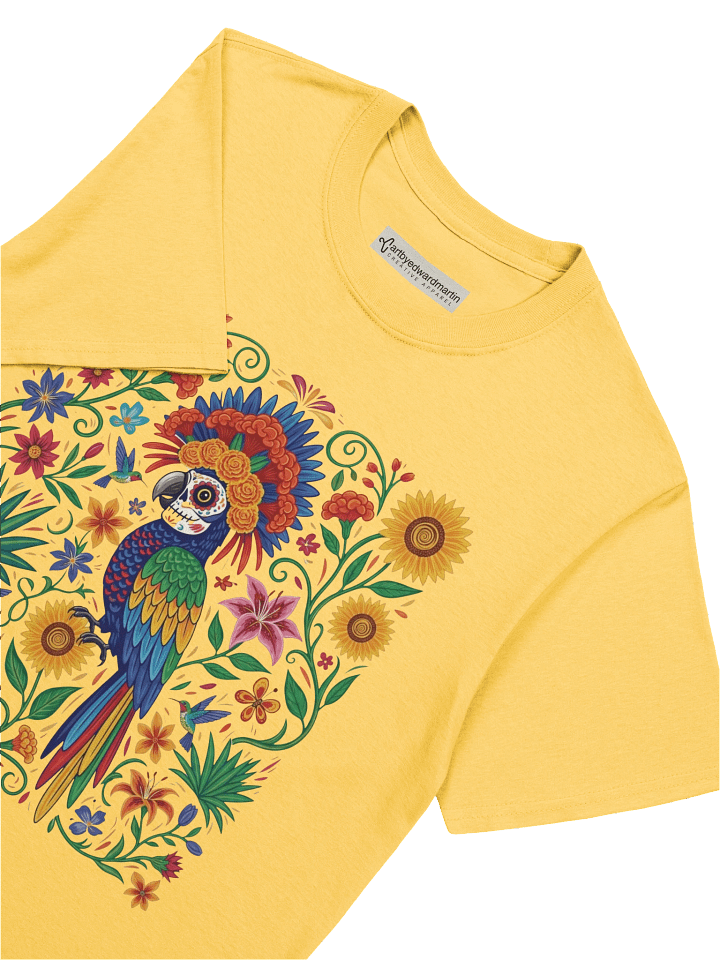 Parrot Dia de Muertos Unisex T-Shirt product image (169)