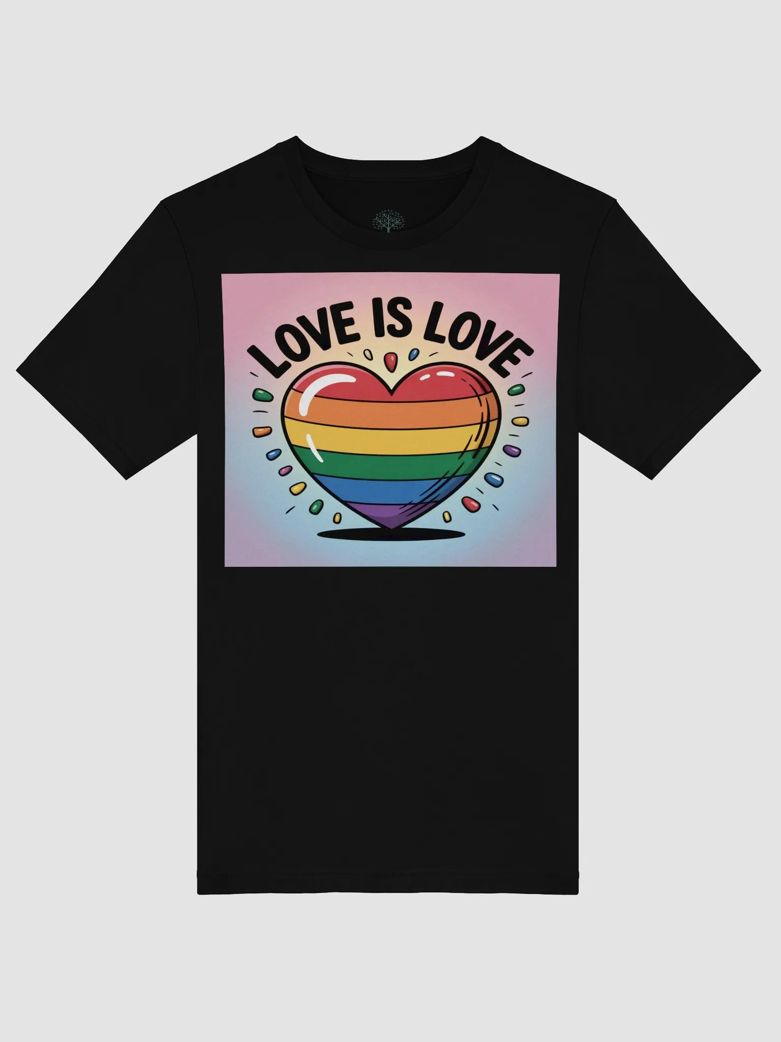 Celebrate Love and Equality with Our "Love is Love" Pride T-Shirt - Graphic Grove product image (55)