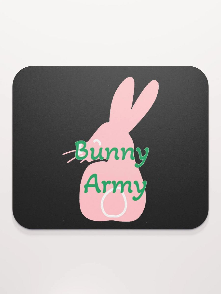 Bunny Army mouse pad product image (2)