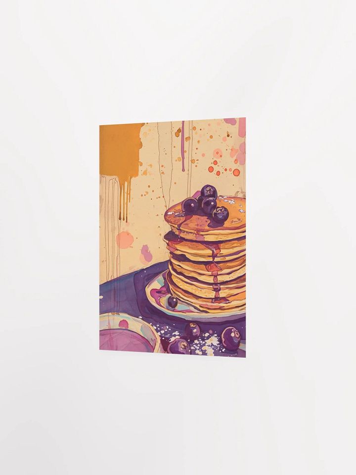 Artistic Pancake Delight Poster product image (3)