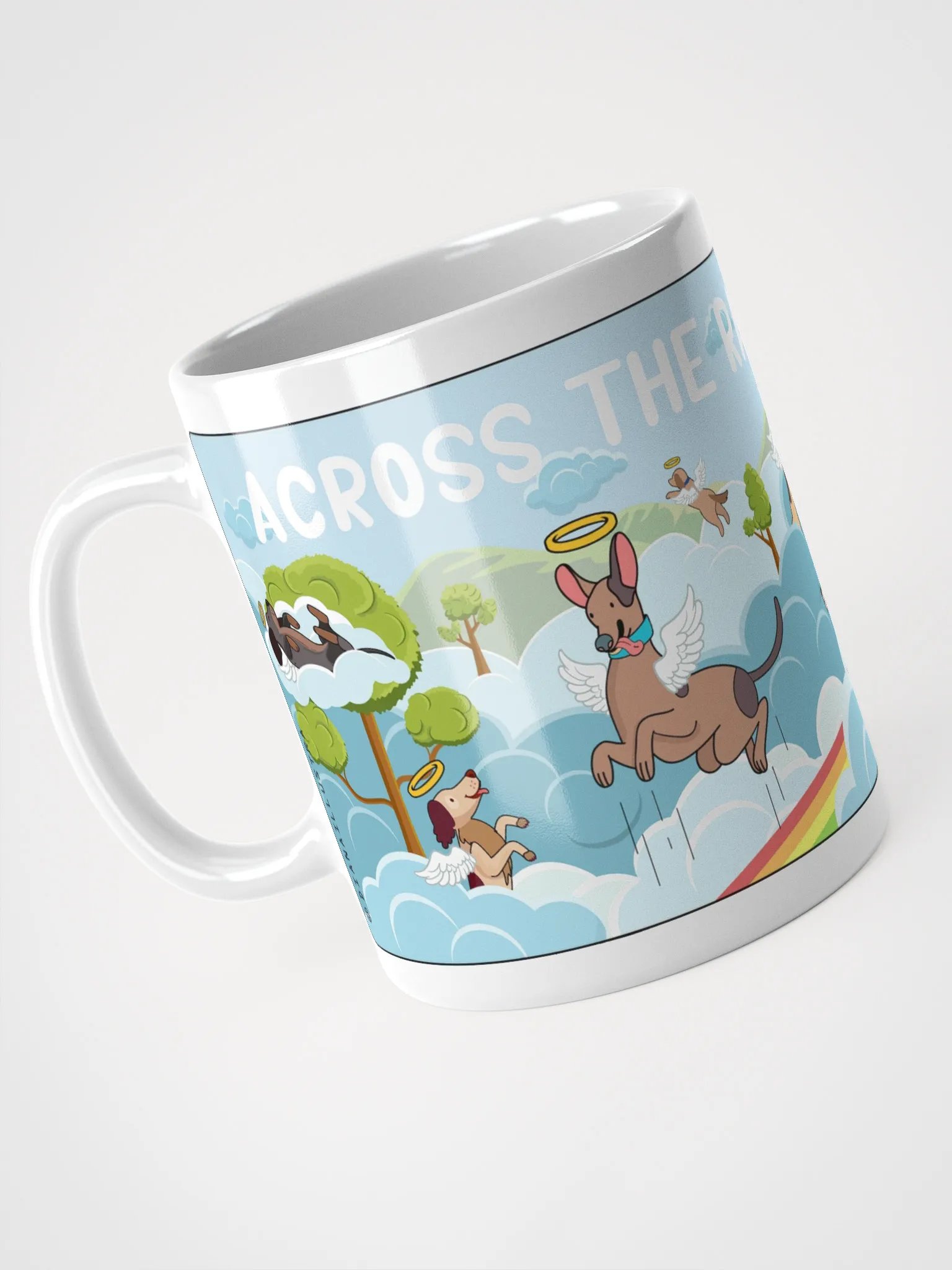 "Rainbow bridge" Ceramic mug product image (4)