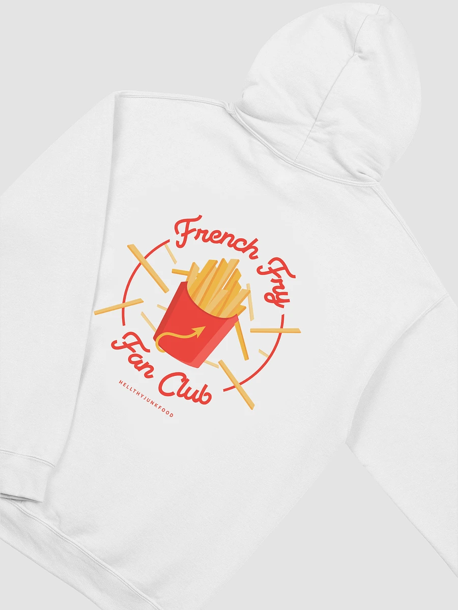 French Fry Fan Club Hoodie - White product image (3)