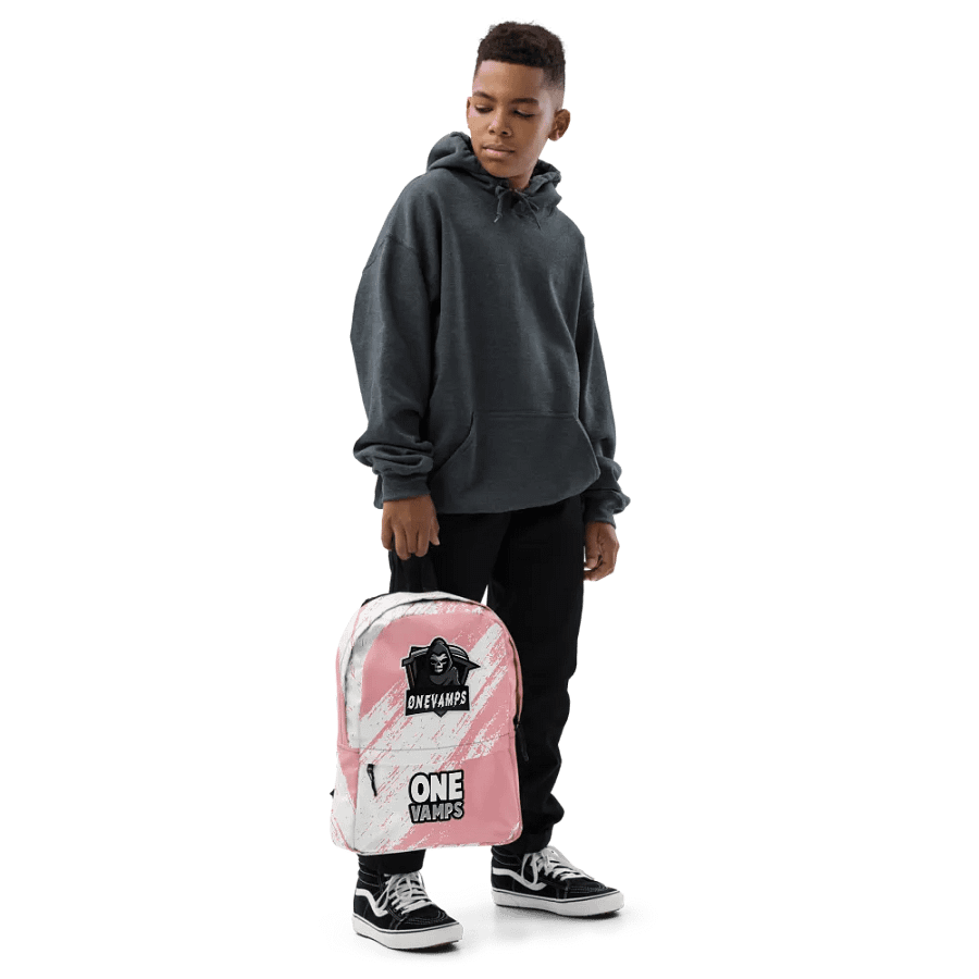 OneVamps Backpack-Pink color product image (7)