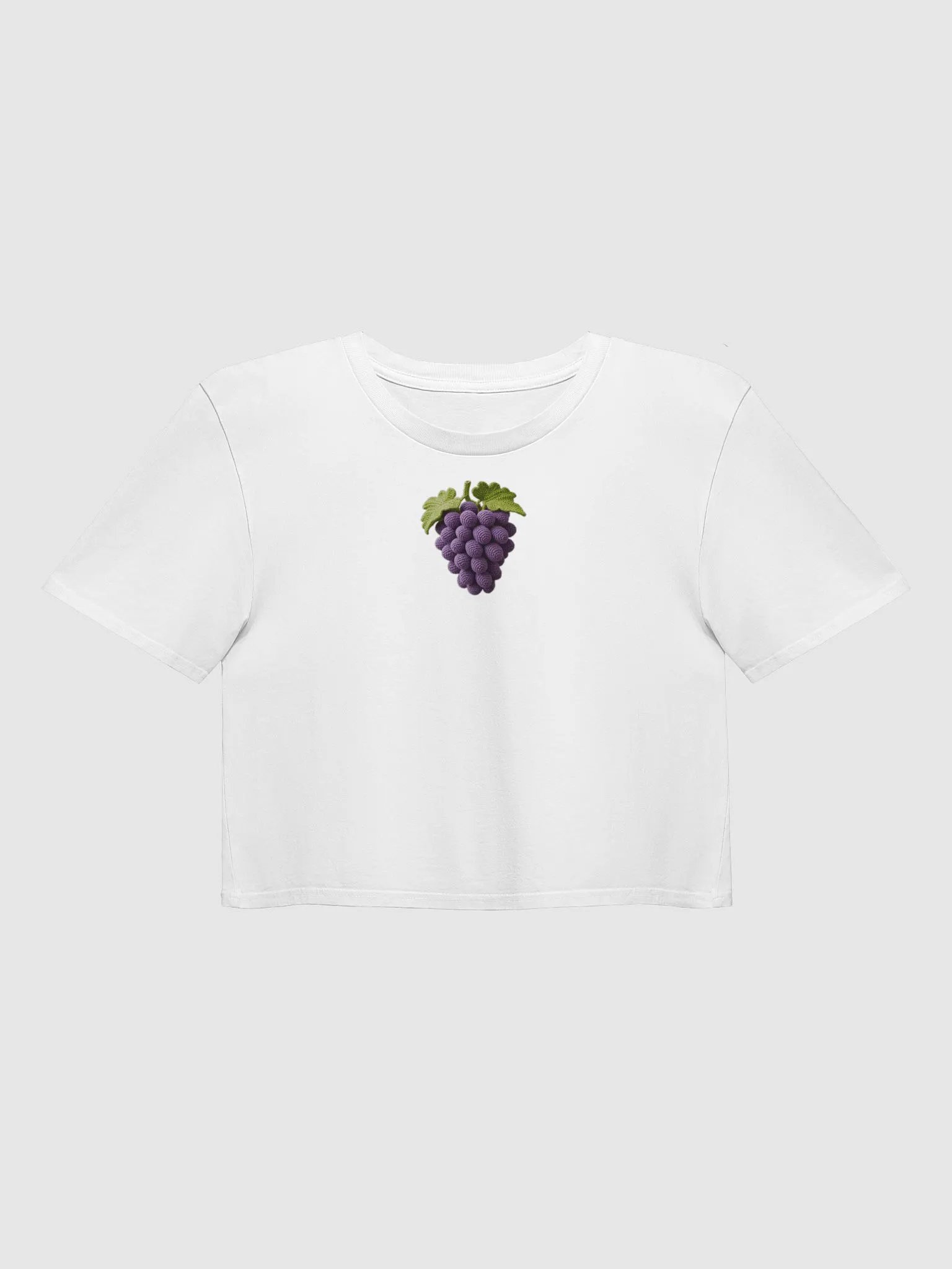 CozyAvocado Women's Premium Grape Slice Crop Top #5 product image (1)