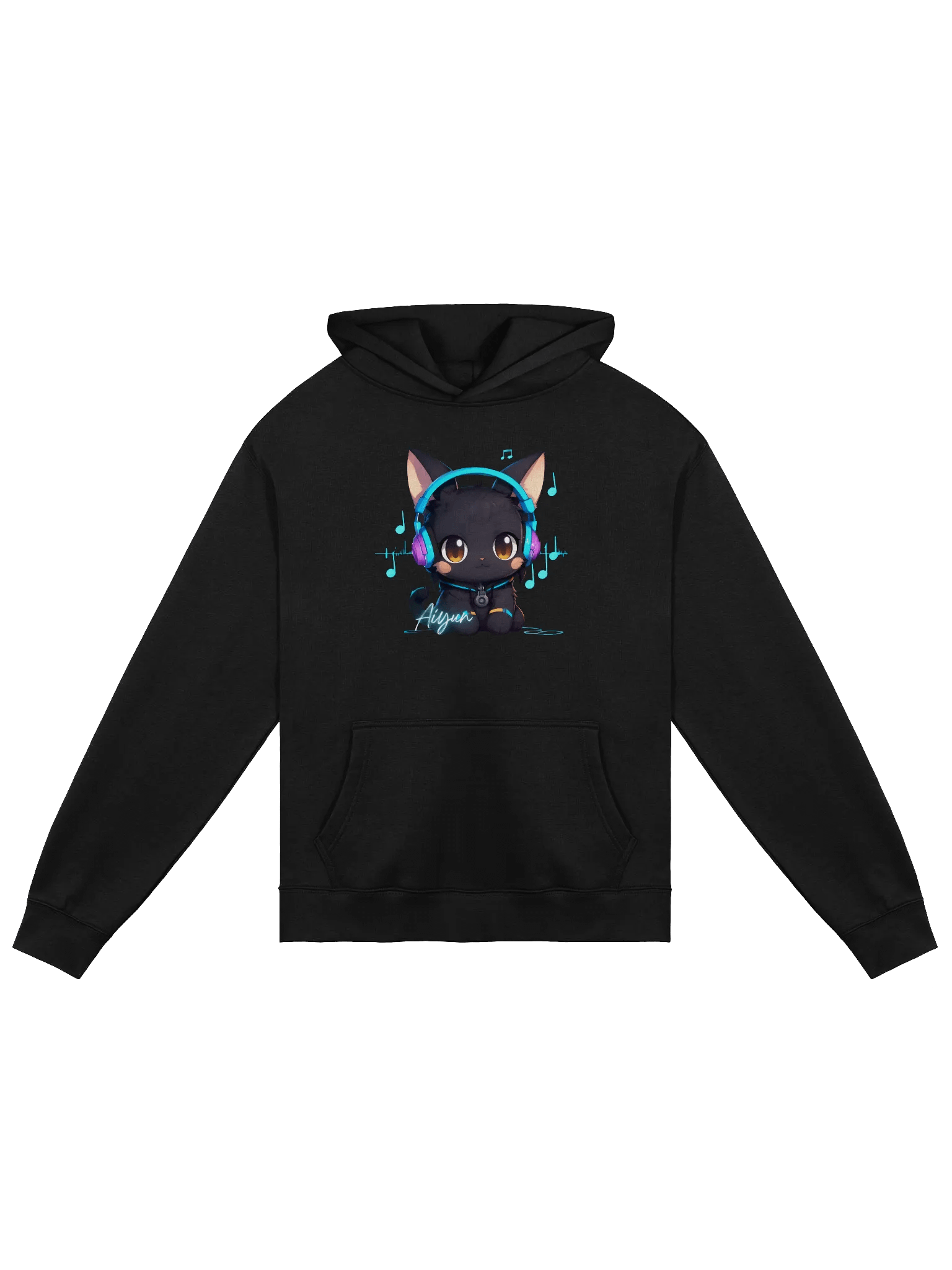 Aiyun’s Melody Cat Oversized Hoodie product image (1)