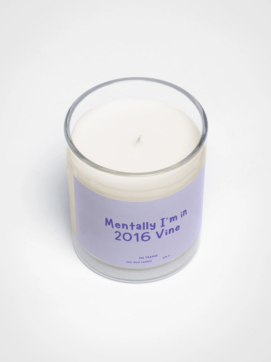 Mentally I’m in 2016 Vine Soy Wax Candle product image (3)