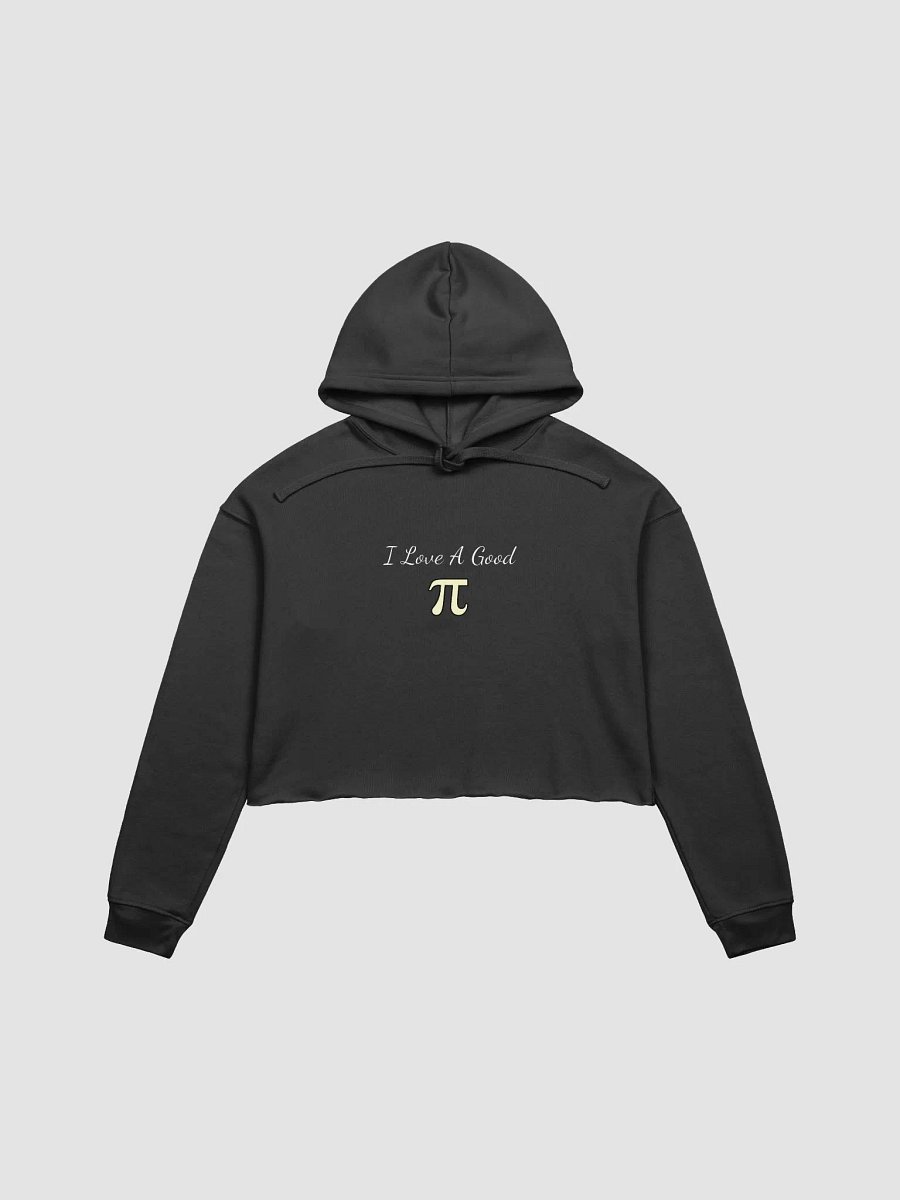 Cream "pi" Crop Hoodie product image (4)