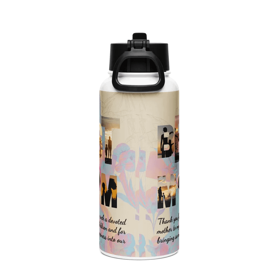 Best Mom Stainless Steel Water Bottle gift for daugters on moms product image (2)
