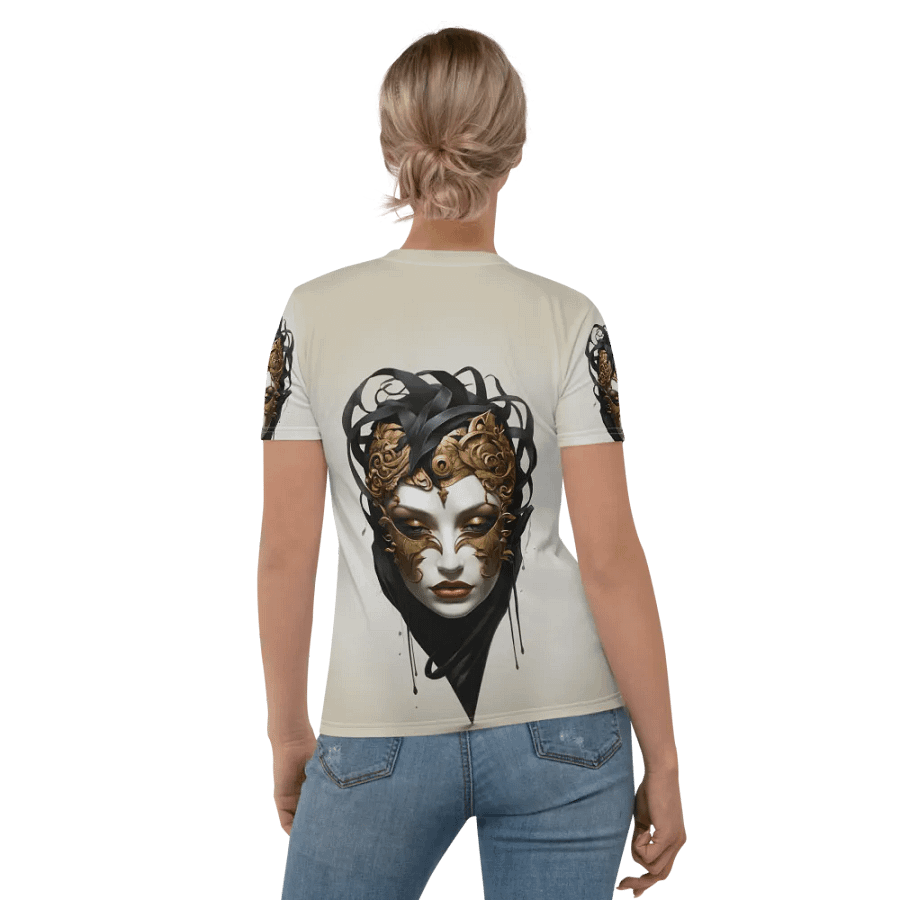 Gold Feministic T shirt product image (2)