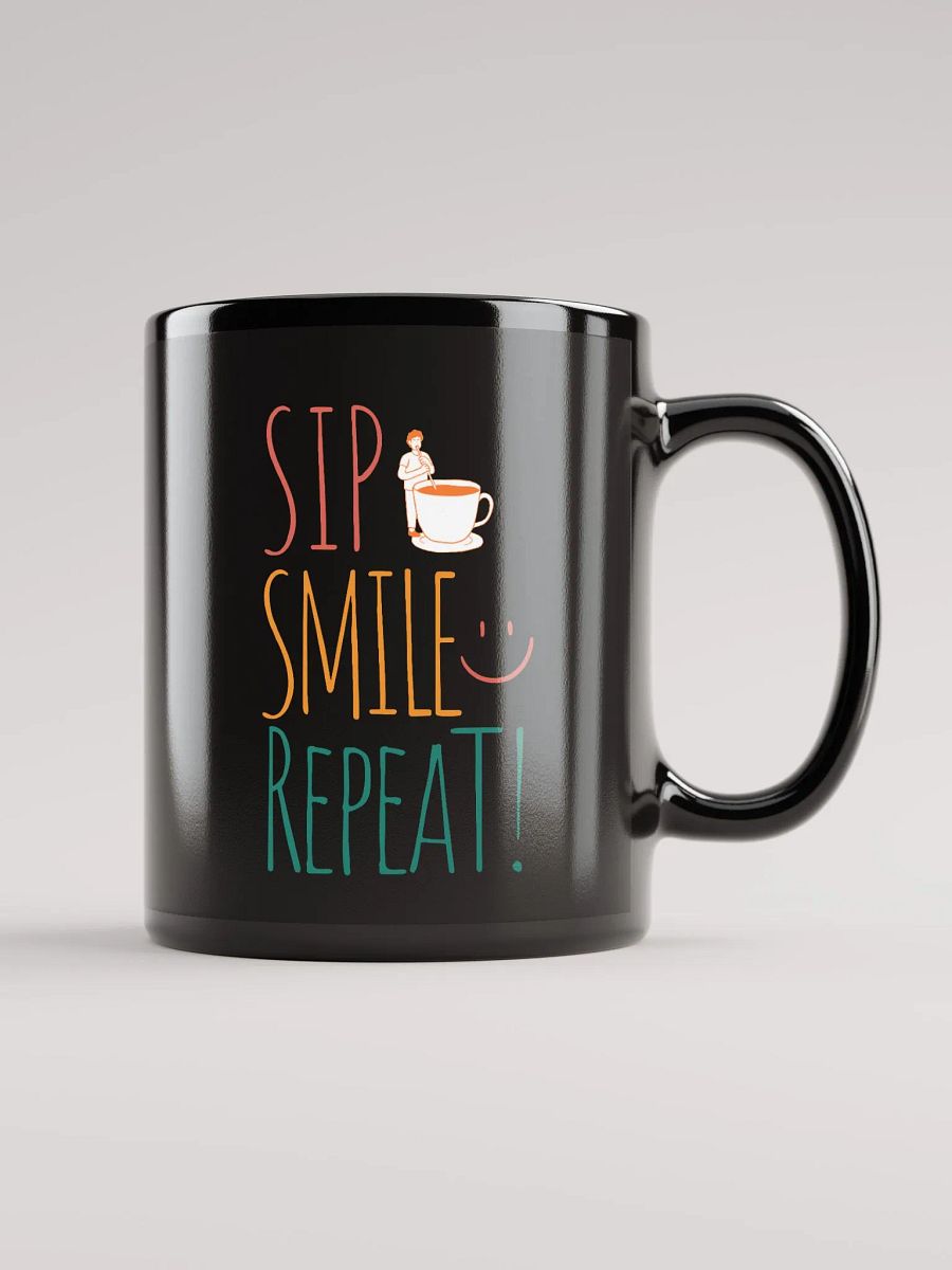 "Sip. Smile. Repeat." Mug product image (2)