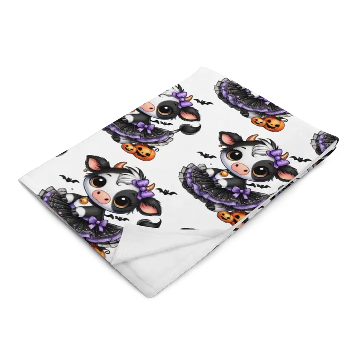 Halloween Cow Blanket product image (2)