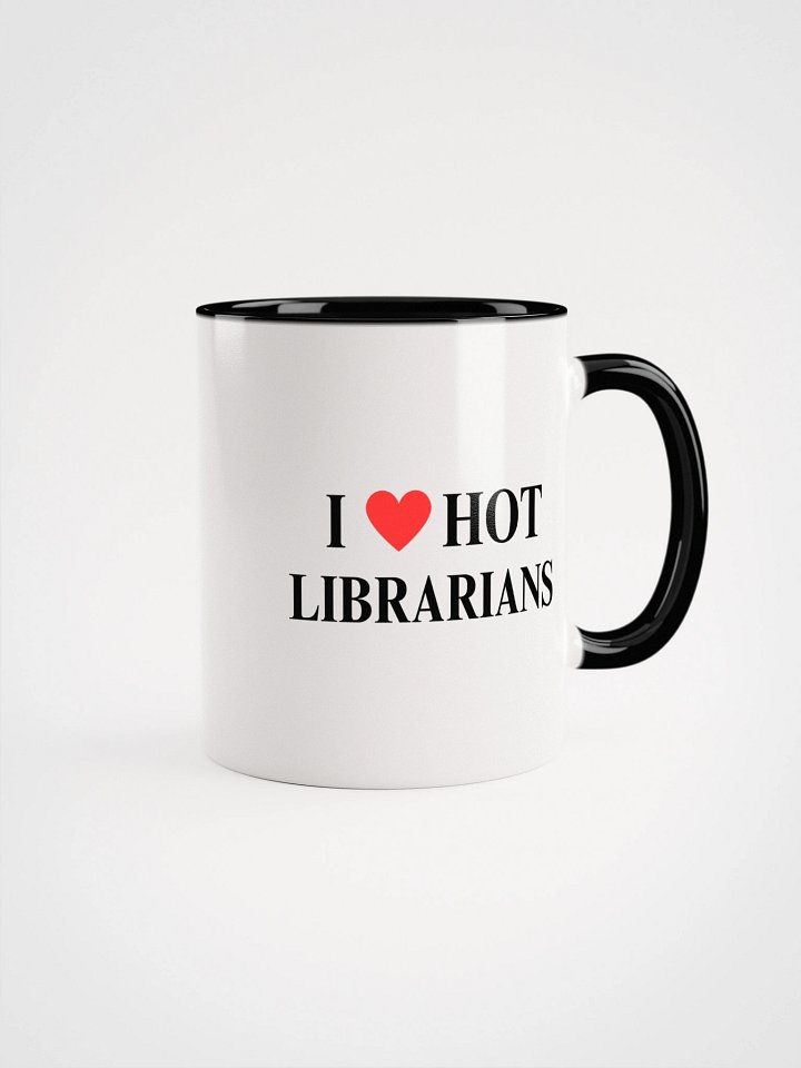 I HEART HOT LIBRARIANS MUG product image (2)