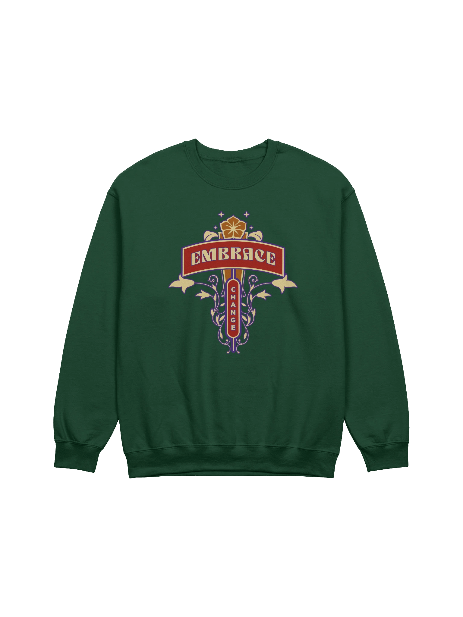 Embrace Change Ornate Crewneck Sweatshirt product image (1)