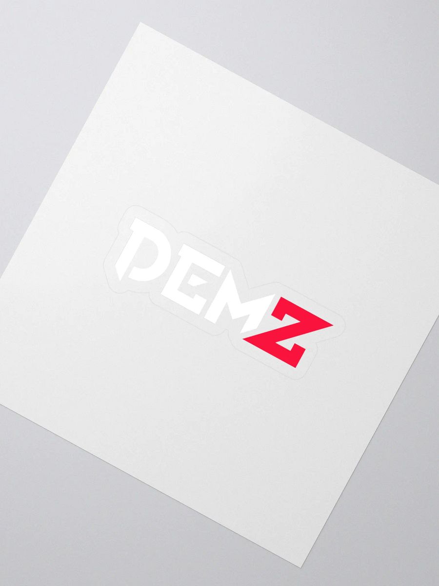 DemZ Logo Sticker product image (2)