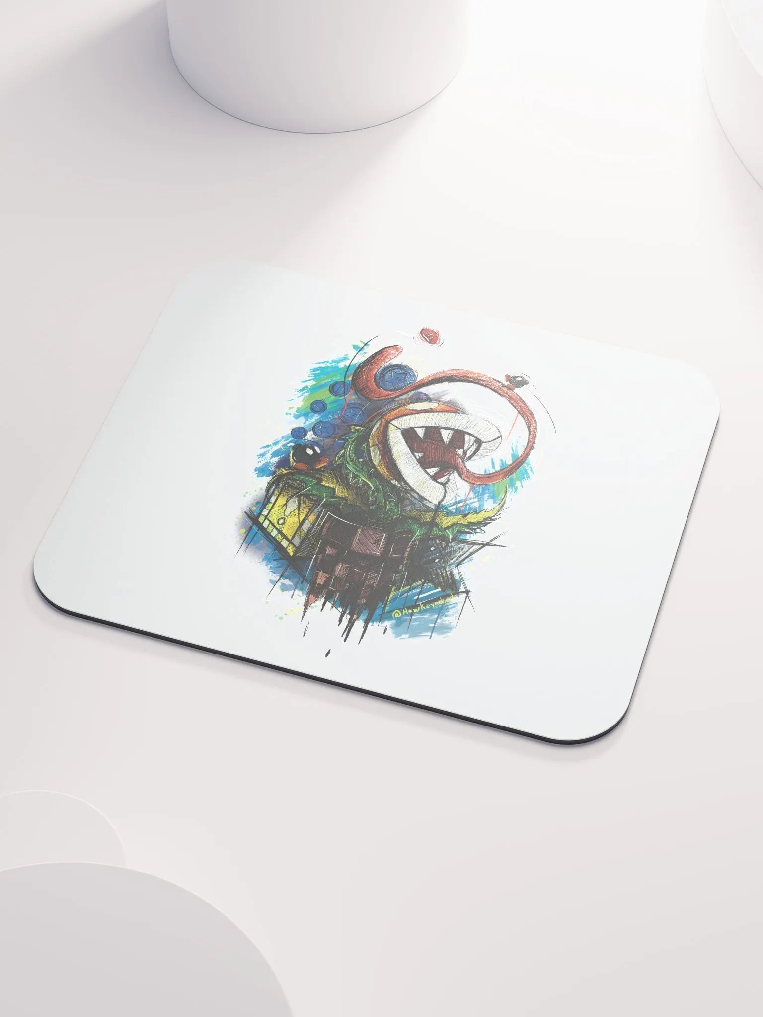 Piranha Plant by StephyJ Mouse Pad product image (3)