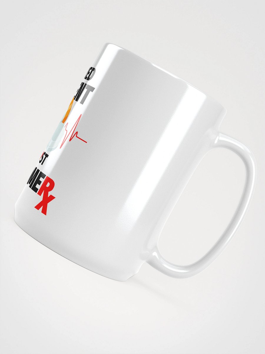 Cured Patient Lost Customer Black Font Mug product image (4)