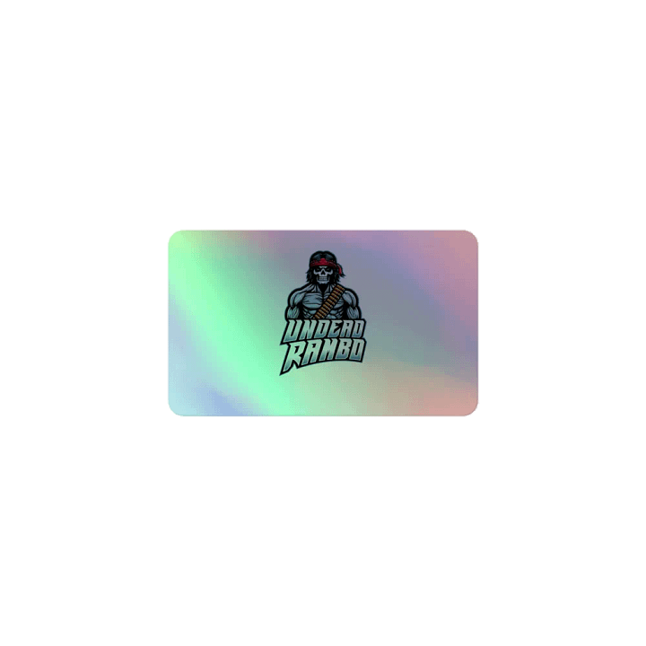 undead rambo sticker product image (1)
